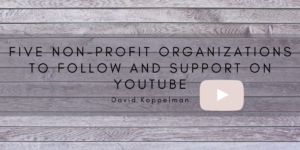 Five Non Profit Organizations To Follow And Support On Youtube